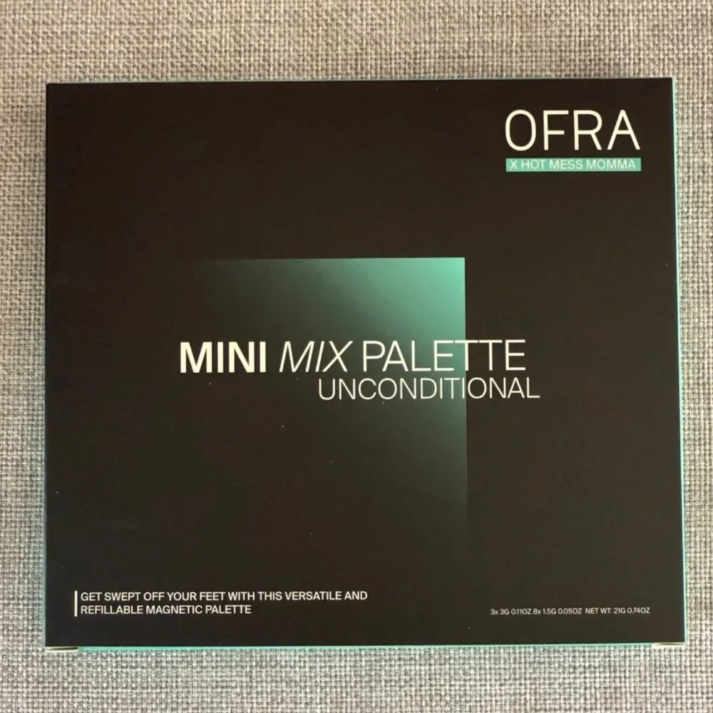 Ofra X Hot Mess Momma Unconditional Mini Mix Palette Makeup Eyeshadow Blush More